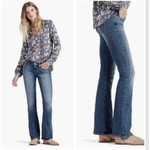 LUCKY BRAND Women's Sofia Boot Cut Faded Distressed Whiskered Stretch Jeans 8/29